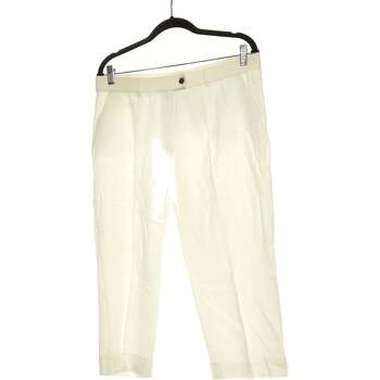 Vêtements Femme Pantalons Bruno Saint Hilaire Pantalon Slim Femme  44 - T5 - Xl/xxl Blanc