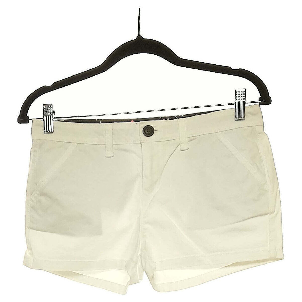 Vêtements Femme Shorts / Bermudas Superdry short  34 - T0 - XS Blanc Blanc