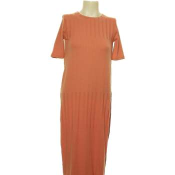 Vêtements Femme Robes Zara robe mi-longue  36 - T1 - S Orange Orange