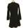 Vêtements Femme Robes courtes Lacoste robe courte  34 - T0 - XS Gris Gris