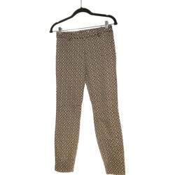 Vêtements Femme Pantalons H&M pantalon droit femme  34 - T0 - XS Gris Gris