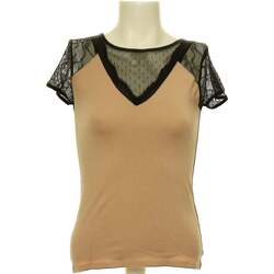 Vêtements Femme T-shirts & Polos Morgan top manches courtes  36 - T1 - S Beige Beige