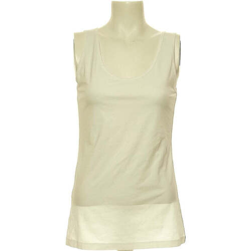 Vêtements Femme Débardeurs / T-shirts sans manche Stefanel débardeur  38 - T2 - M Blanc Blanc