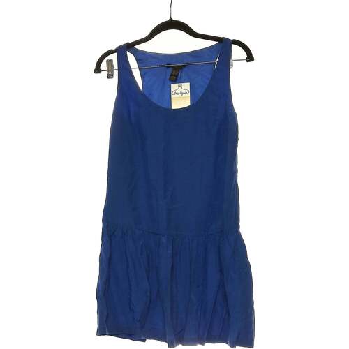 Vêtements Femme Les Iles Wallis et Futuna Robe Courte  34 - T0 - Xs Bleu