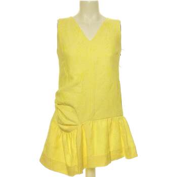 robe courte kookaï  robe courte  38 - t2 - m jaune 