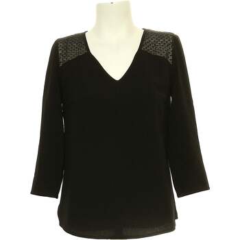 Vêtements Femme T-shirts & Polos Promod top manches longues  36 - T1 - S Noir Noir
