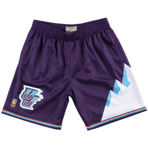 Vêtements Shorts / Bermudas et tous nos bons plans en exclusivité Short NBA Utah Jazz 1996-97 Mi Multicolore