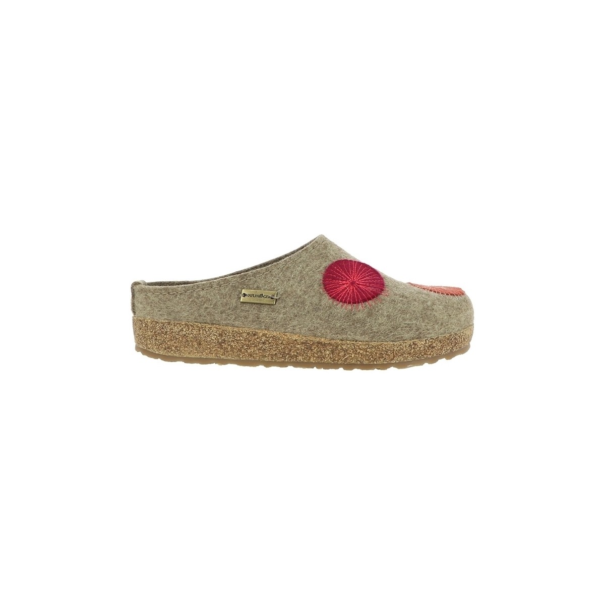 Chaussures Femme Chaussons Haflinger GRIZZLY RADIUS Beige
