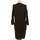 Vêtements Femme Robes courtes Kaporal robe courte  38 - T2 - M Noir Noir