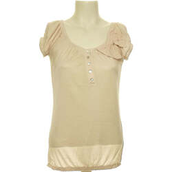 Vêtements Femme T-shirts & Polos Zara top manches courtes  38 - T2 - M Rose Rose