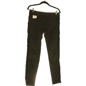 Vêtements Femme Pantalons Kookaï pantalon droit femme  38 - T2 - M Noir Noir