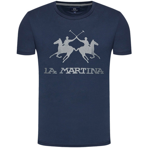 Vêtements Homme T-shirts & Polos La Martina Tee-shirt Bleu