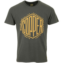 Vêtements Homme T-shirts manches courtes Superdry Copper Label Tee Noir