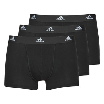 Sous-vêtements Homme Boxers adidas running Sportswear ACTIVE FLEX COTTON PACK X3 Noir