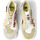 Chaussures Femme Baskets mode Camper Sneaker Karst Twins cuir Blanc