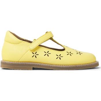 Chaussures Fille Ballerines / babies Camper Ballerines Savina cuir jaune