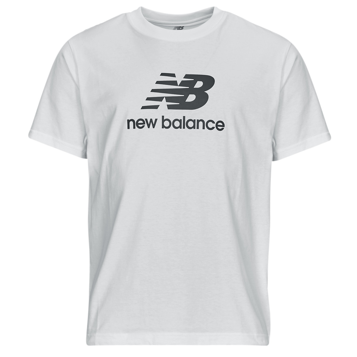 Vêtements heart T-shirts manches courtes New Balance MT31541-WT Blanc