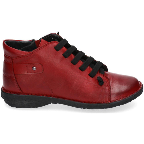Traveris Zap-in IB13489 Rouge - Chaussures Bottine Femme 53,30 €