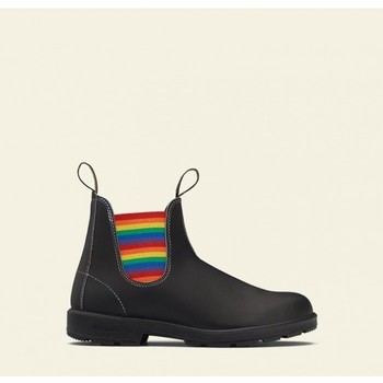 Chaussures Femme Bottes Blundstone 2105 Black Leather & Rainbow Noir