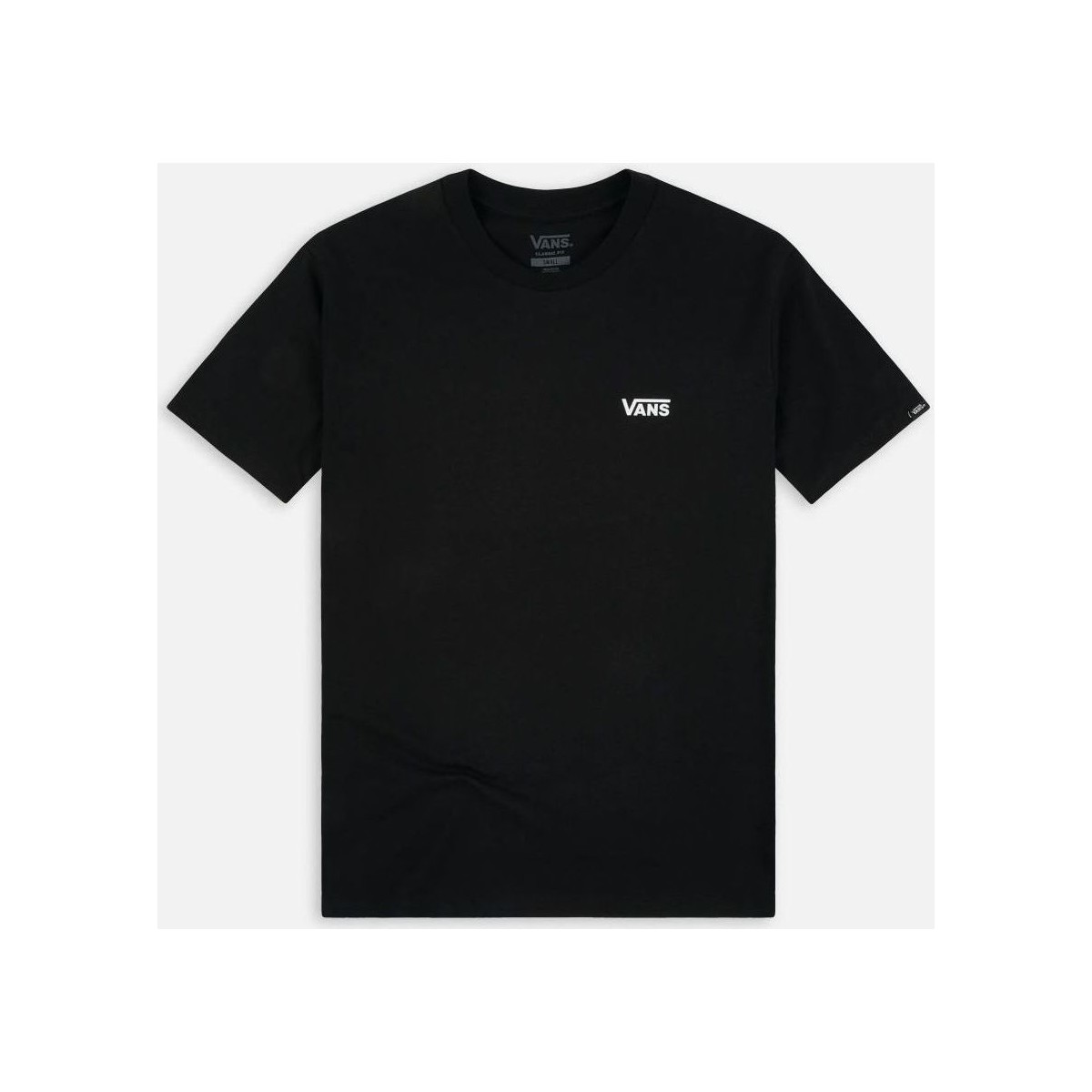Vêtements Homme T-shirts & Polos Vans VN0A54TFY28 - LEFT CHEST LOGO-BLACK Noir