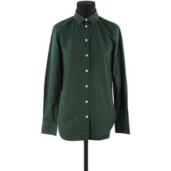 Vêtements Femme Débardeurs / T-shirts sans manche Céline Chemises en coton Vert