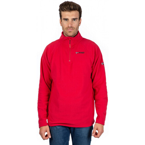 Vêtements Homme Polaires Geographical Norway Polaire TORTION HALFZIP Rouge