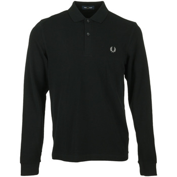 Vêtements Homme T-shirts & Polos Fred Perry LS Plain Shirt Noir