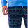 Vêtements Homme Pyjamas / Chemises de nuit Achile Pyjama long avec jogging en pur coton THE COOL BOY Bleu