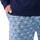 Vêtements Homme Pyjamas / Chemises de nuit Achile Pyjama long avec jogging en pur coton 1986 Bleu
