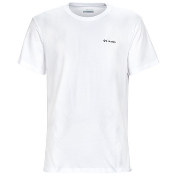 Vêtements Homme T-shirts tri manches courtes Columbia CSC BASIC LOGO SHORT SLEEVE Blanc