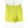 Vêtements Femme Shorts / Bermudas Majestic Filatures Short en coton Vert
