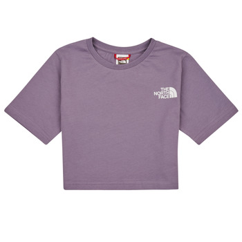 The North Face GIRLS S/S CROP SIMPLE DOME TEE
