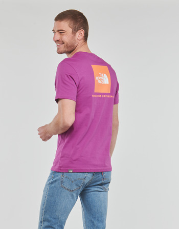 Vêtements Homme T-shirts manches courtes The North Face S/S REDBOX TEE Violet