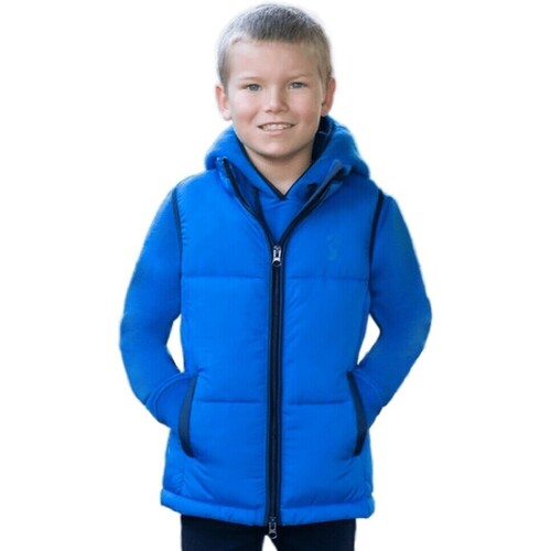 Vêtements Enfant Blousons Little Knight Farm Collection Bleu
