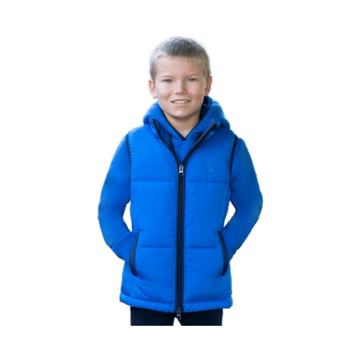 Vêtements Enfant Blousons Little Knight Farm Collection Bleu
