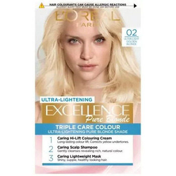 Beauté Femme Colorations L'oréal L'Oréal - Excellence Coloration permanente 02 Ultra ligh... Blond
