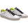 Chaussures Homme Baskets basses Crime London Distressed Lime Light Blanc