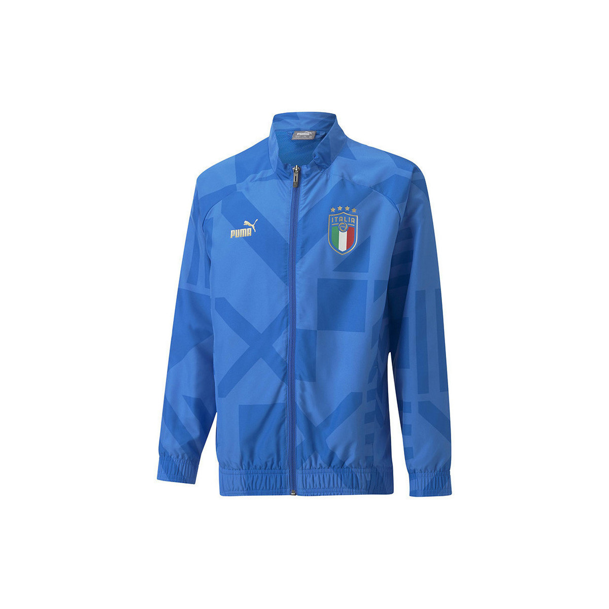 Vêtements Enfant Vestes de survêtement Puma FIGC Italie Home Prematch Junior Bleu