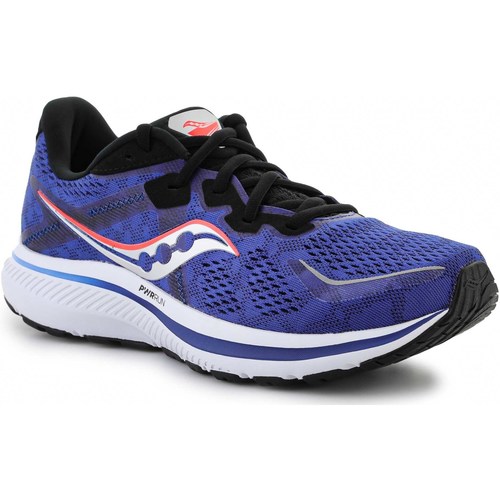 Chaussures Homme Running / trail Dots Saucony OMNI 20 S20681-16 Bleu