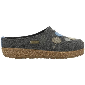 Chaussures Femme Chaussons Haflinger GRIZZLY FAIBLE Gris