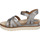 Chaussures Femme Sandales et Nu-pieds Josef Seibel Clea 14, platin Gris