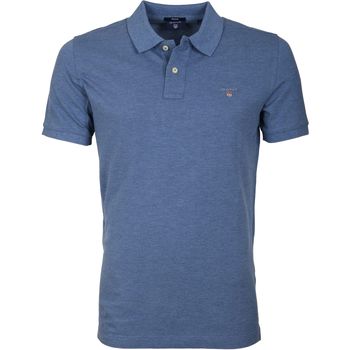 Vêtements Homme T-shirts & Polos Gant Train Favorite Heather Cat T-Shirt Bleu