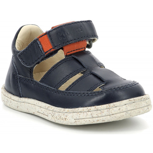 Chaussures Enfant Duck And Cover Kickers Tractus Bleu