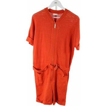 Vêtements Femme Combinaisons / Salopettes Maison Ullens Combinaison en coton Orange