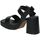Chaussures Femme Sandales et Nu-pieds Isteria 22306 Noir