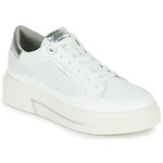 Autry logo-patch low-top sneakers Bianco