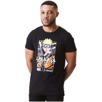 Vêtements Homme T-shirts manches courtes Capslab T-shirt homme Naruto Noir