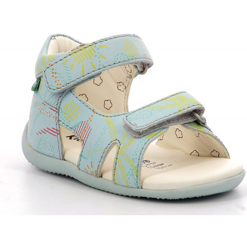Chaussures Fille Rose is in the air Kickers Binsia-2 Bleu