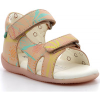 Chaussures Fille Sandales et Nu-pieds Kickers Binsia ROSE