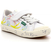 Chaussures Fille Baskets basses Kickers Gody Blanc
